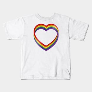 heart full of pride Kids T-Shirt